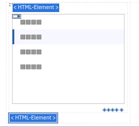 Definition der Element auf der Prompt-Page